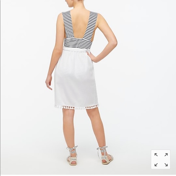 J.Crew White Pull-on wrap cover-up skirt - Picture 11 of 13